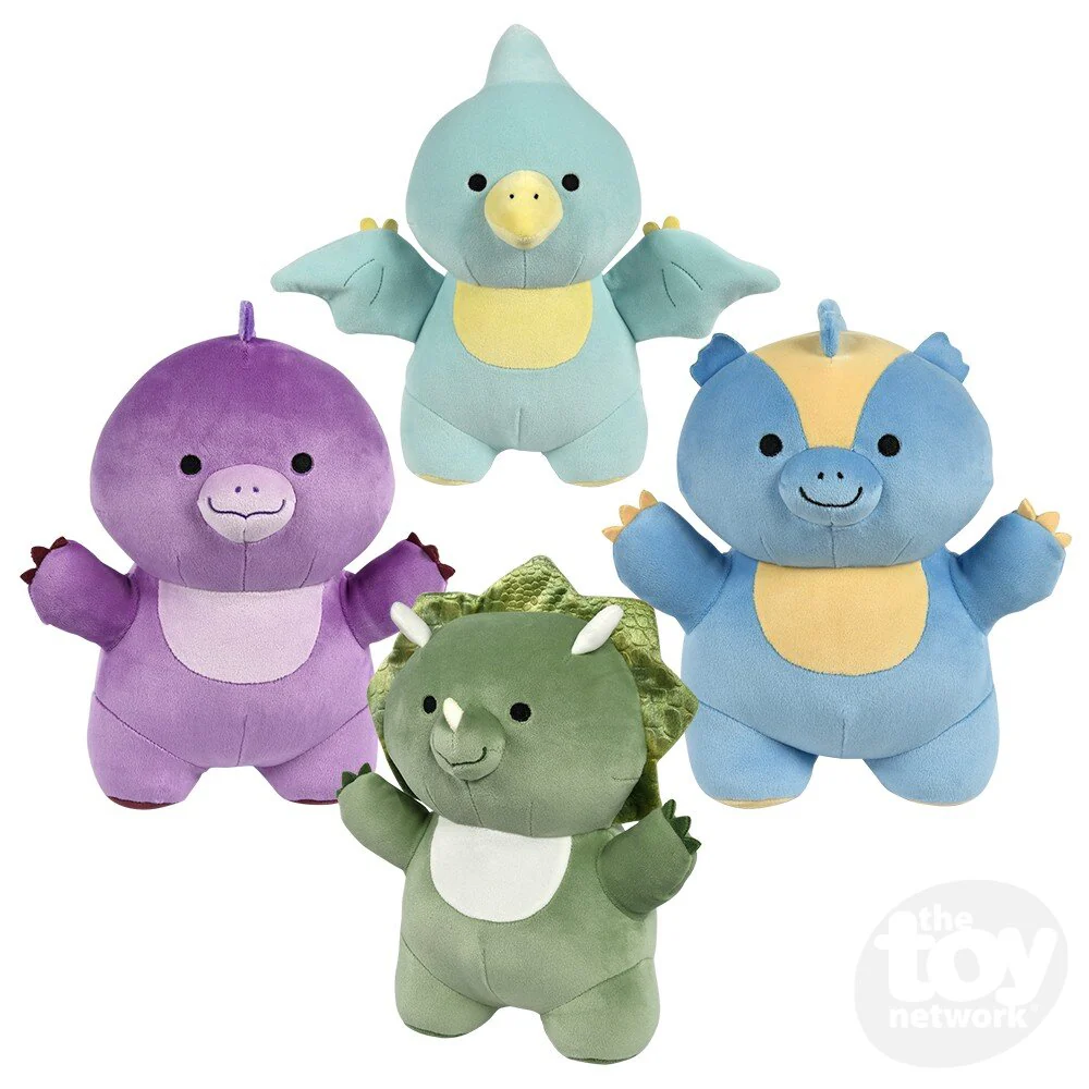 10" Kawaii Dinosaurs