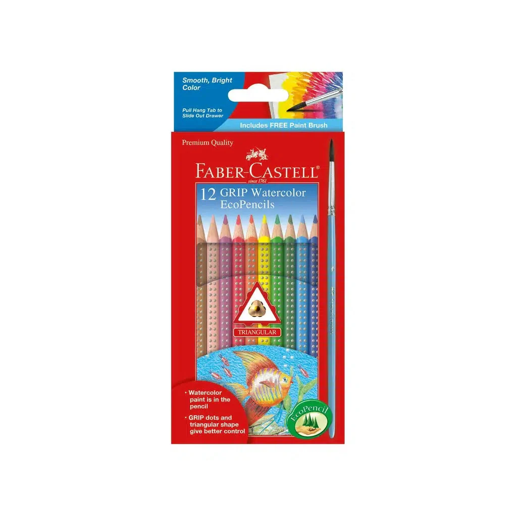 12ct  GRIP Watercolor EcoPencils