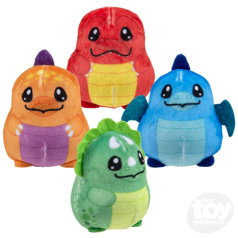 2.75" Dinosaur Plush Sugar Squeezy