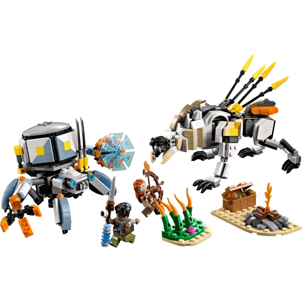 Aloy & Varl vs. Shell-Walker & Sawtooth