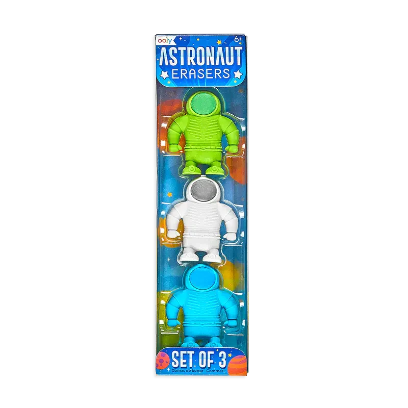 Astronaut Erasers