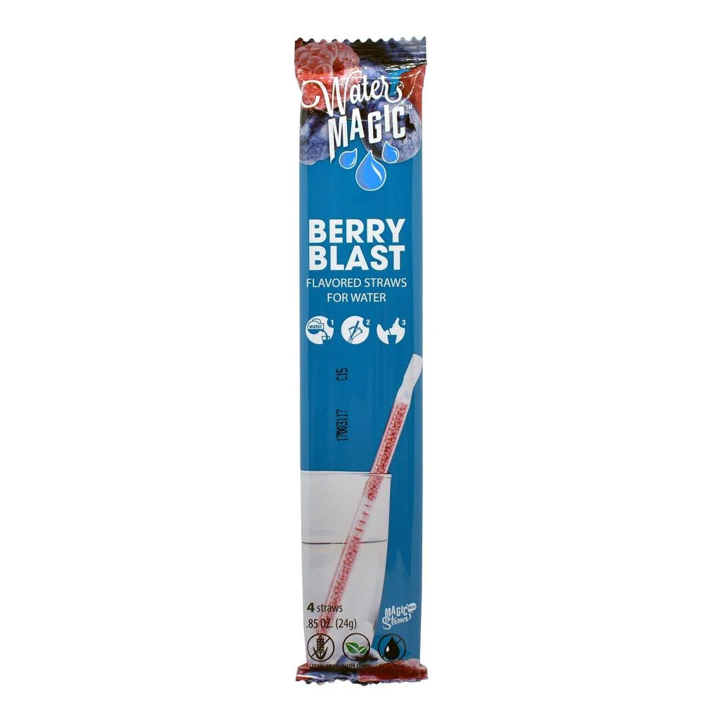 Berry Blast Water Straws