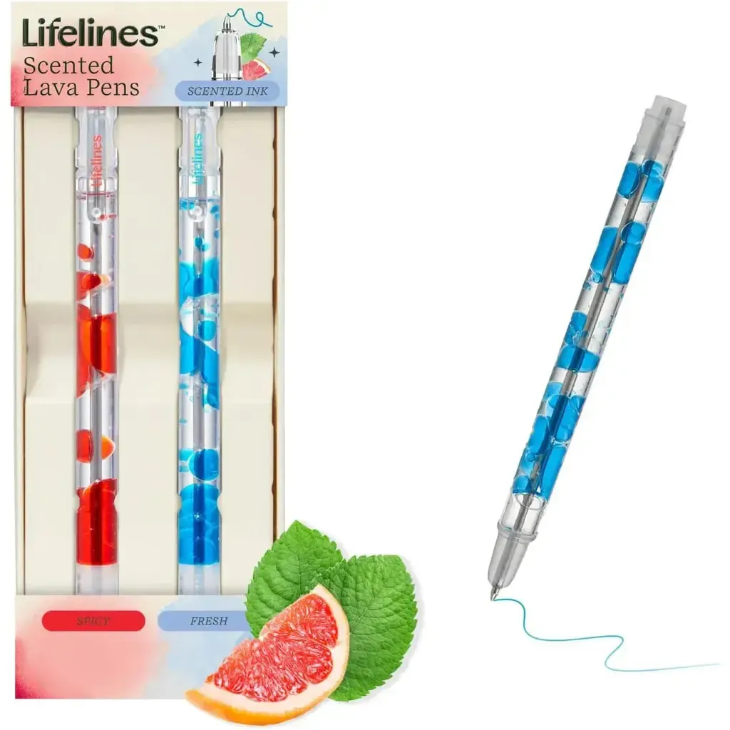 Blue/Red 2pk Scented Lava Pen Set