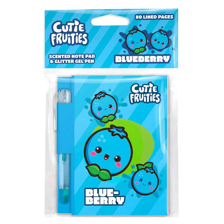 Blueberry Cutie Fruities Note Pad