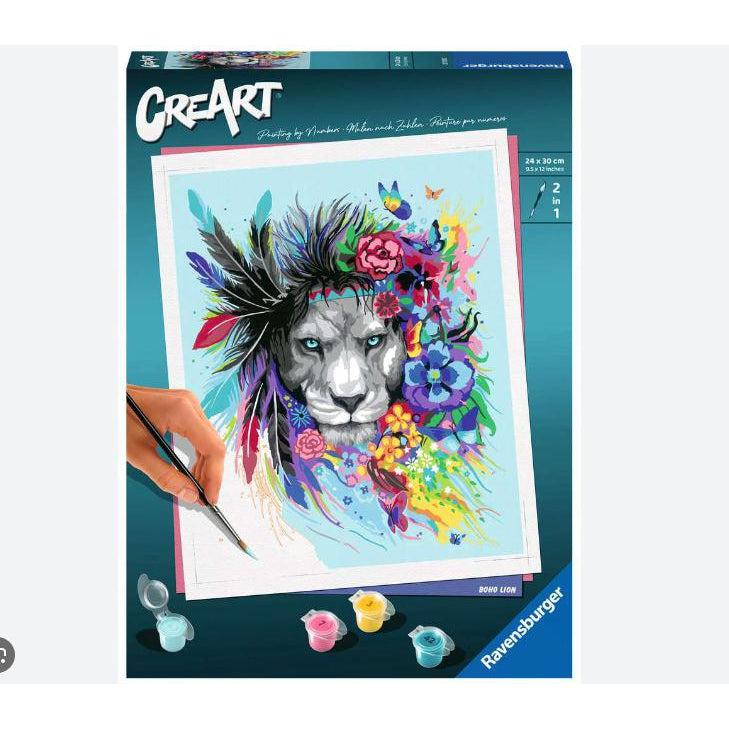 Boho Lion CreArt