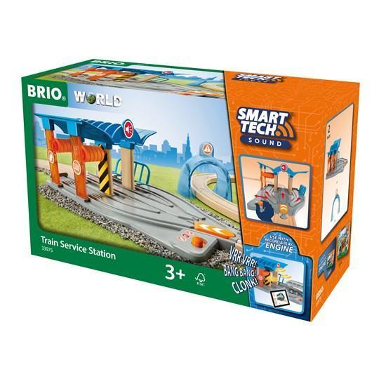 BRIO Smart Tech Sound Train Service Station