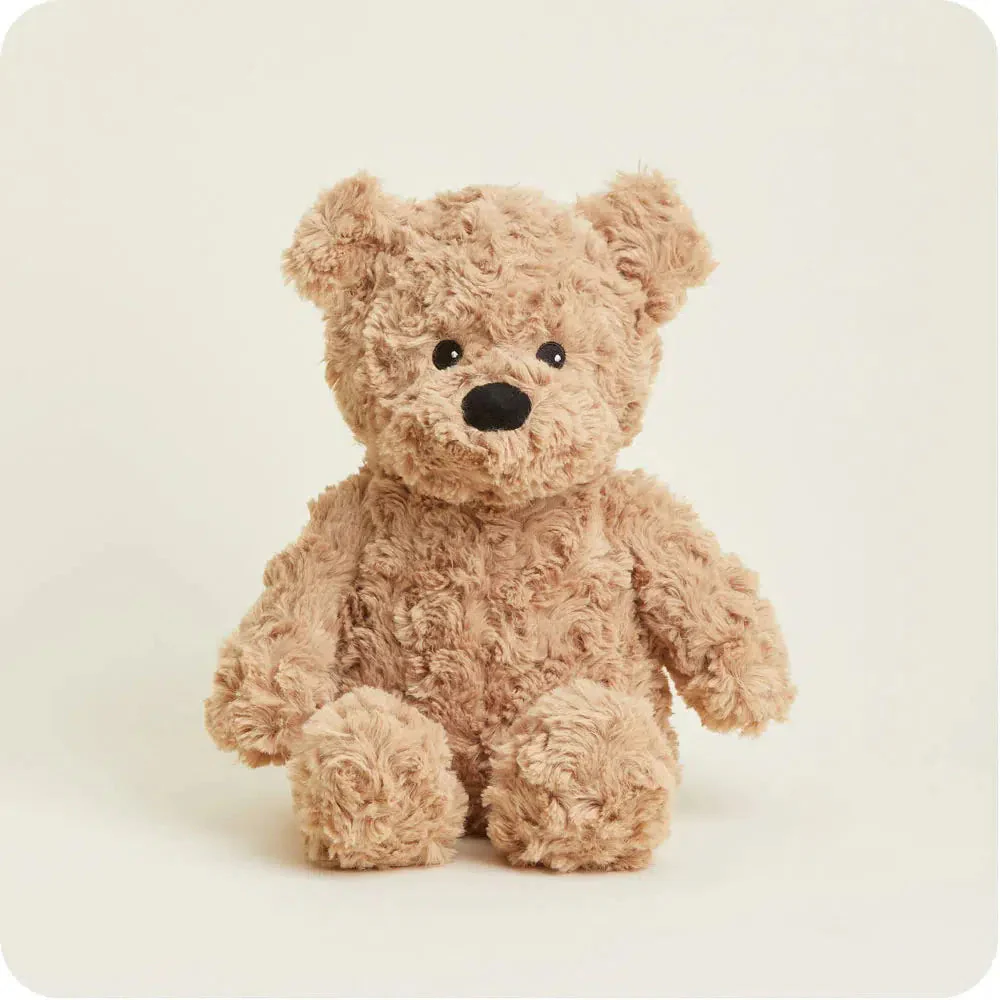 Brown Curly Bear - Warmies