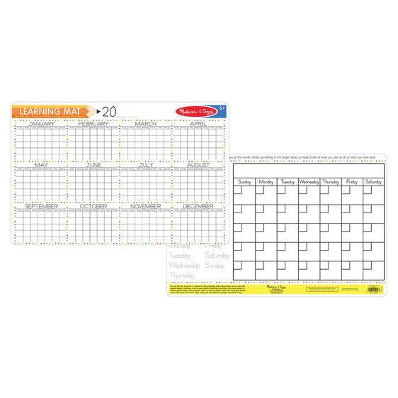 Calendar Learning Mat