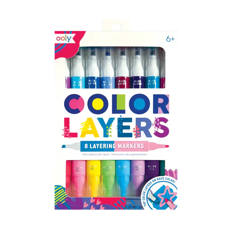 Color Layers - 8 Layering Markers