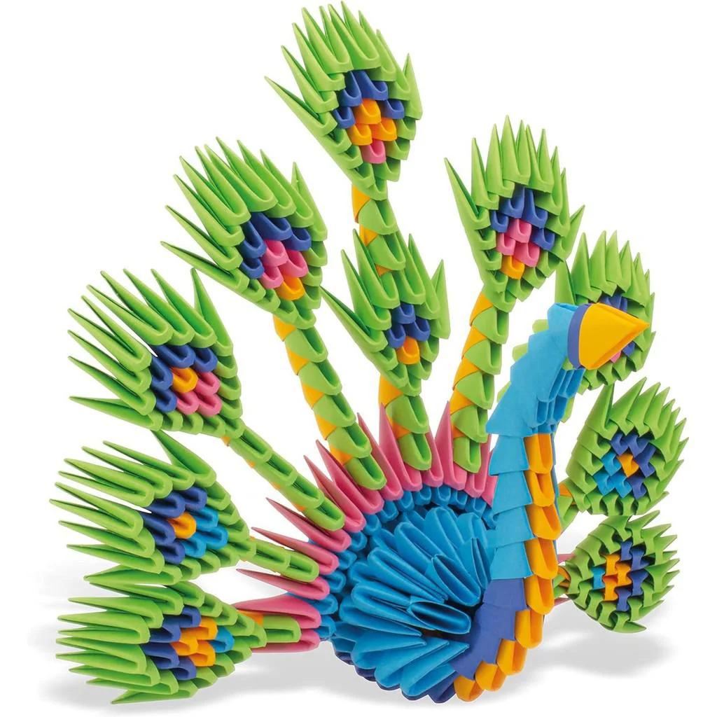 Creagami Peacock 3-D Origami