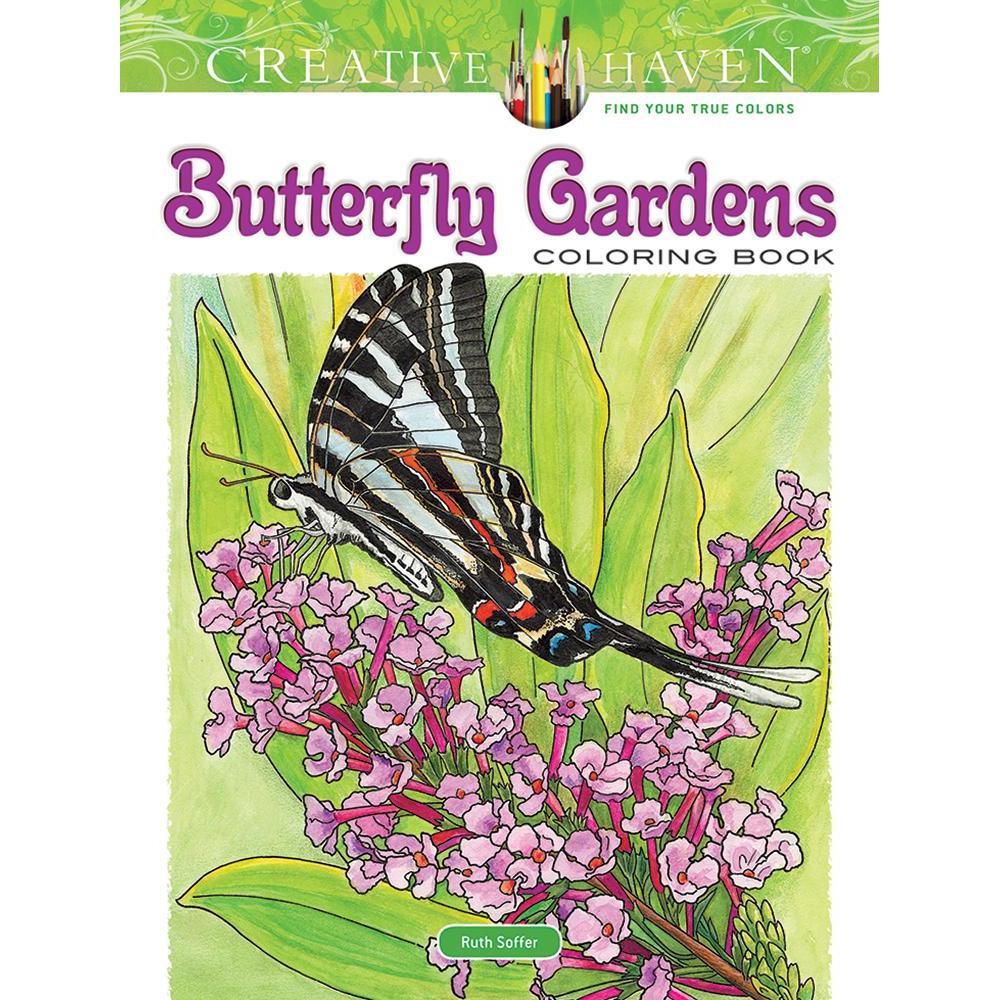 Butterfly Gardens Coloring Book CH