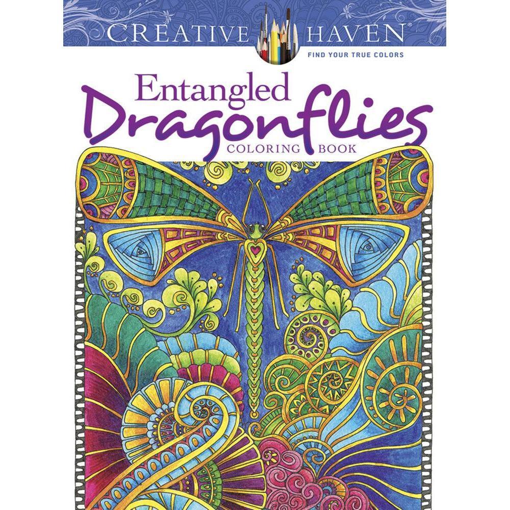 Entangled Dragonflies Coloring Book CH