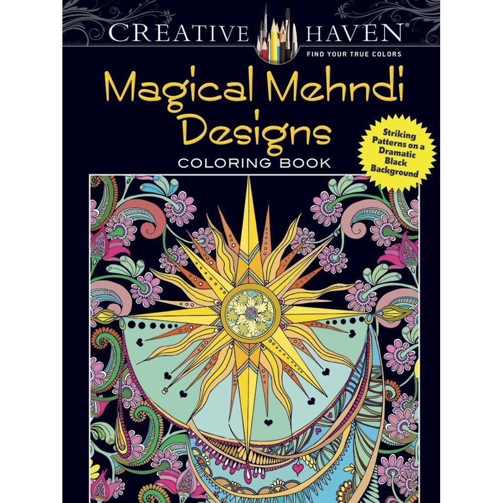 Creative Haven Magical Mehndi Designs Coloring Book