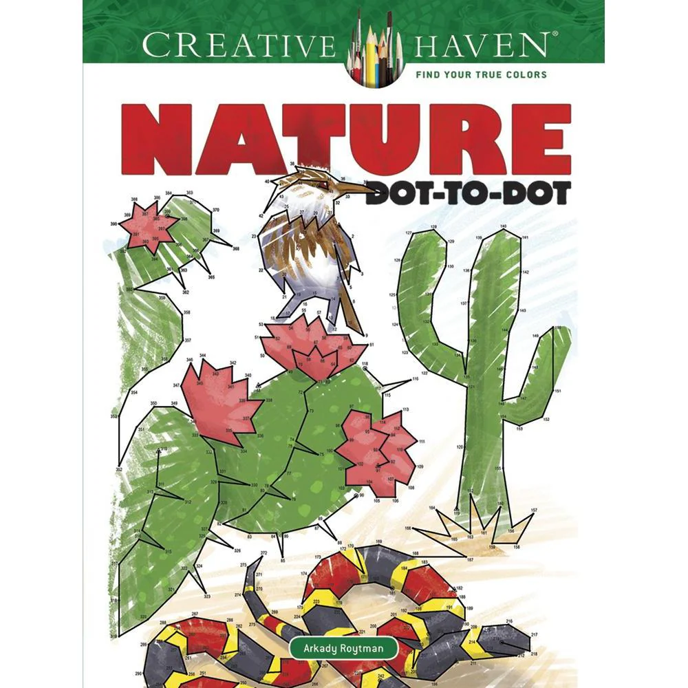 Creative Haven Nature Dot-to-Dot