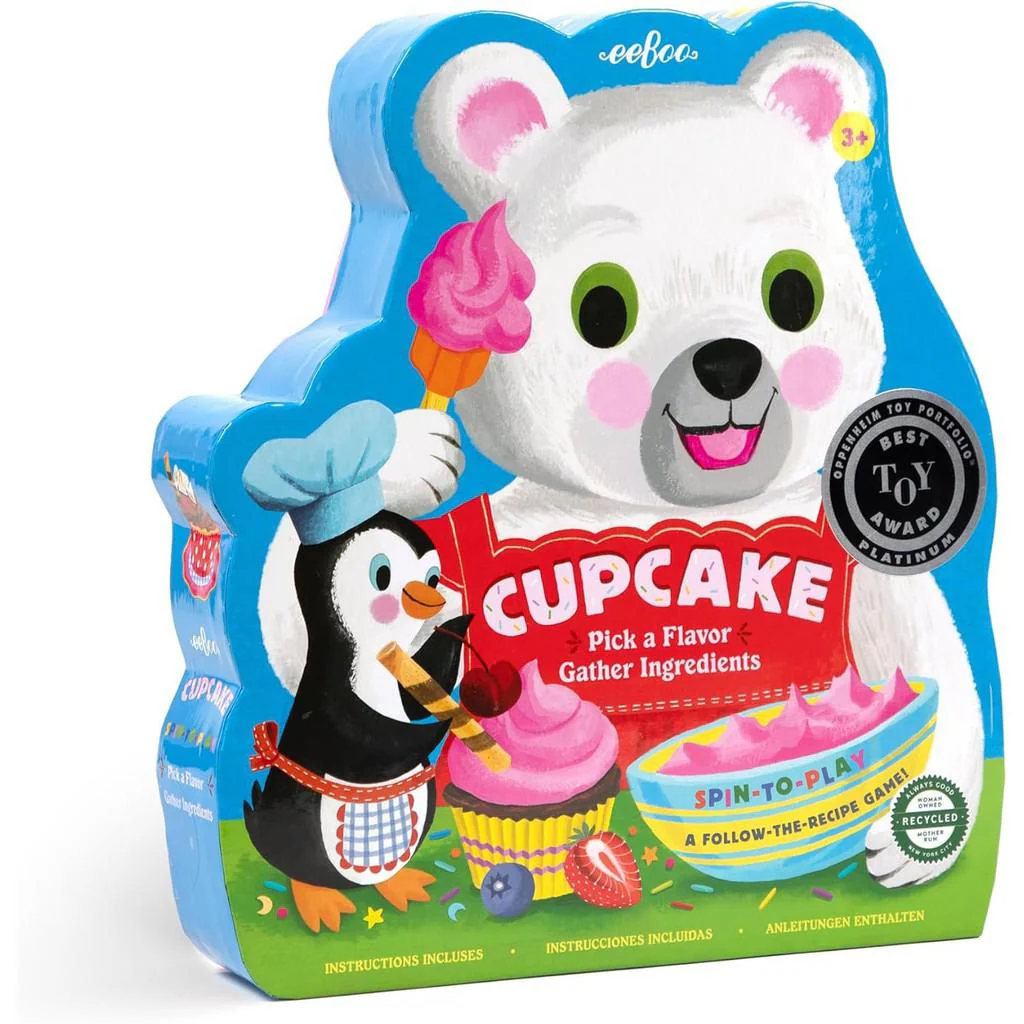 Cupcake Shaped Spinner Game
