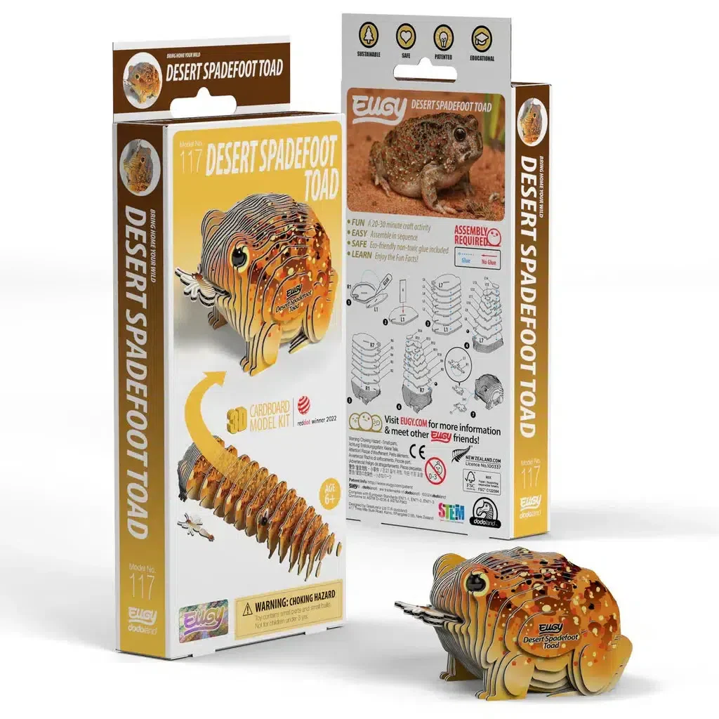 Desert Spadefoot Toad 3D Puzzle - Image 2