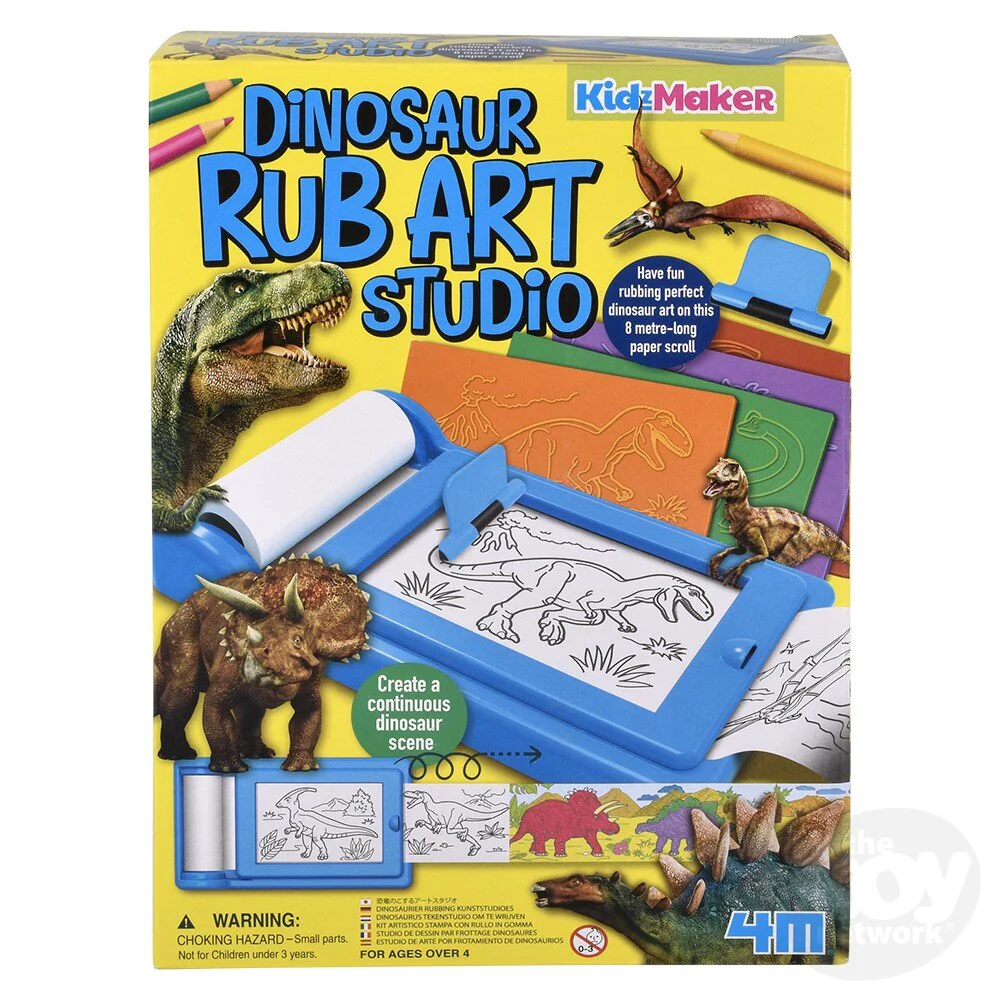 Dinosaur Rub Art Studio