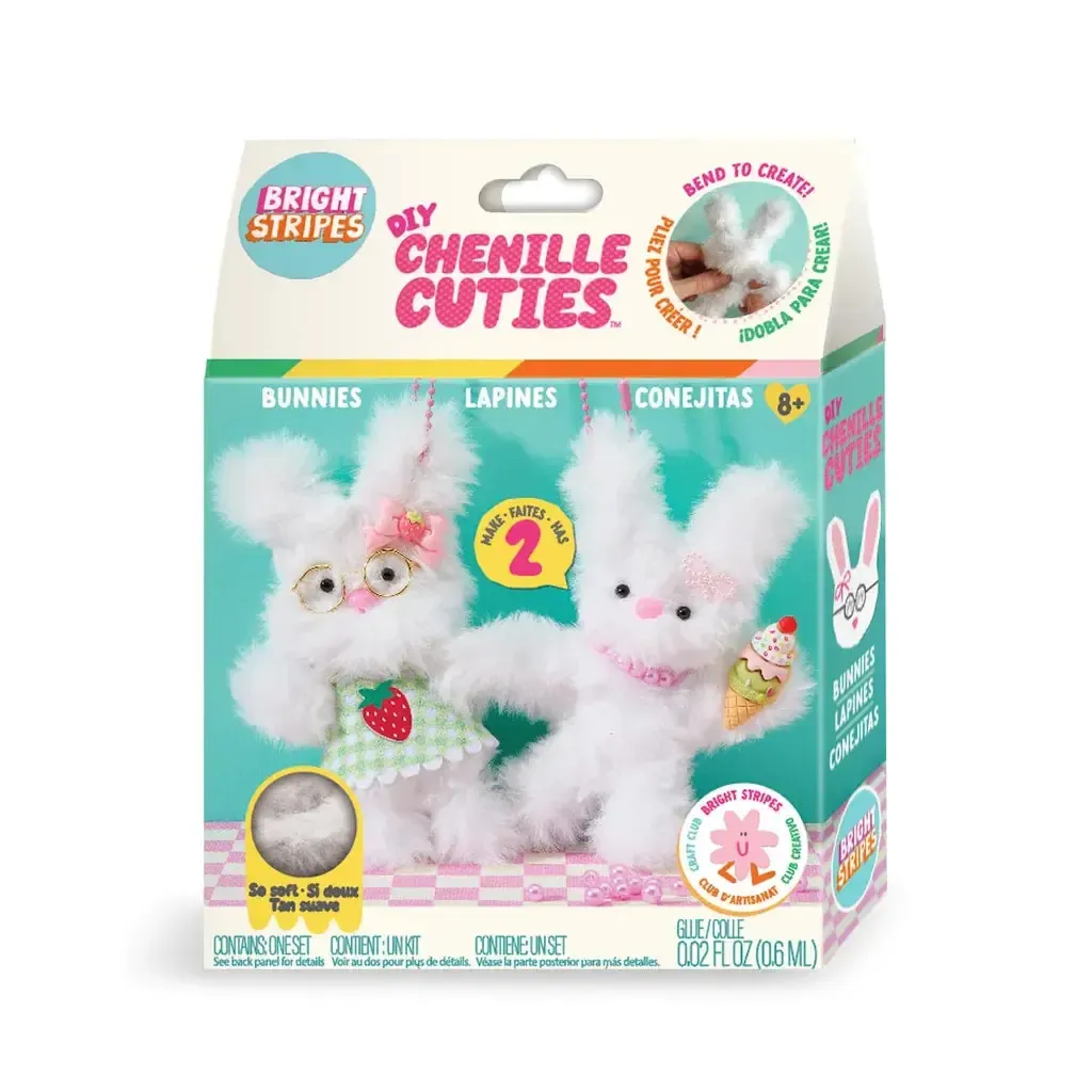 DIY Chenille Cuties-Bunnies