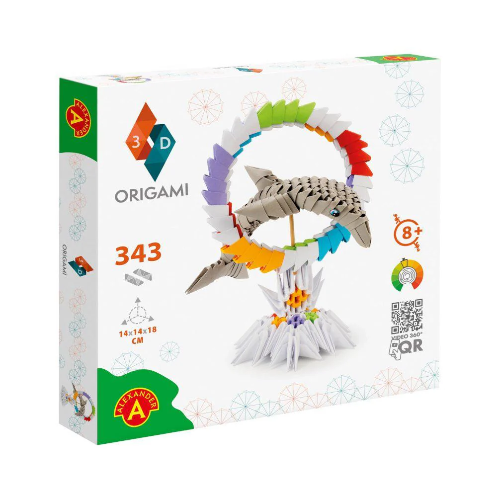 Dolphin 3D Origami
