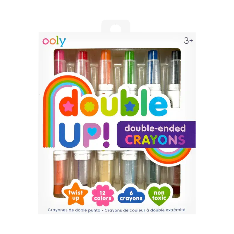 Double Up! Double-Ended Crayons