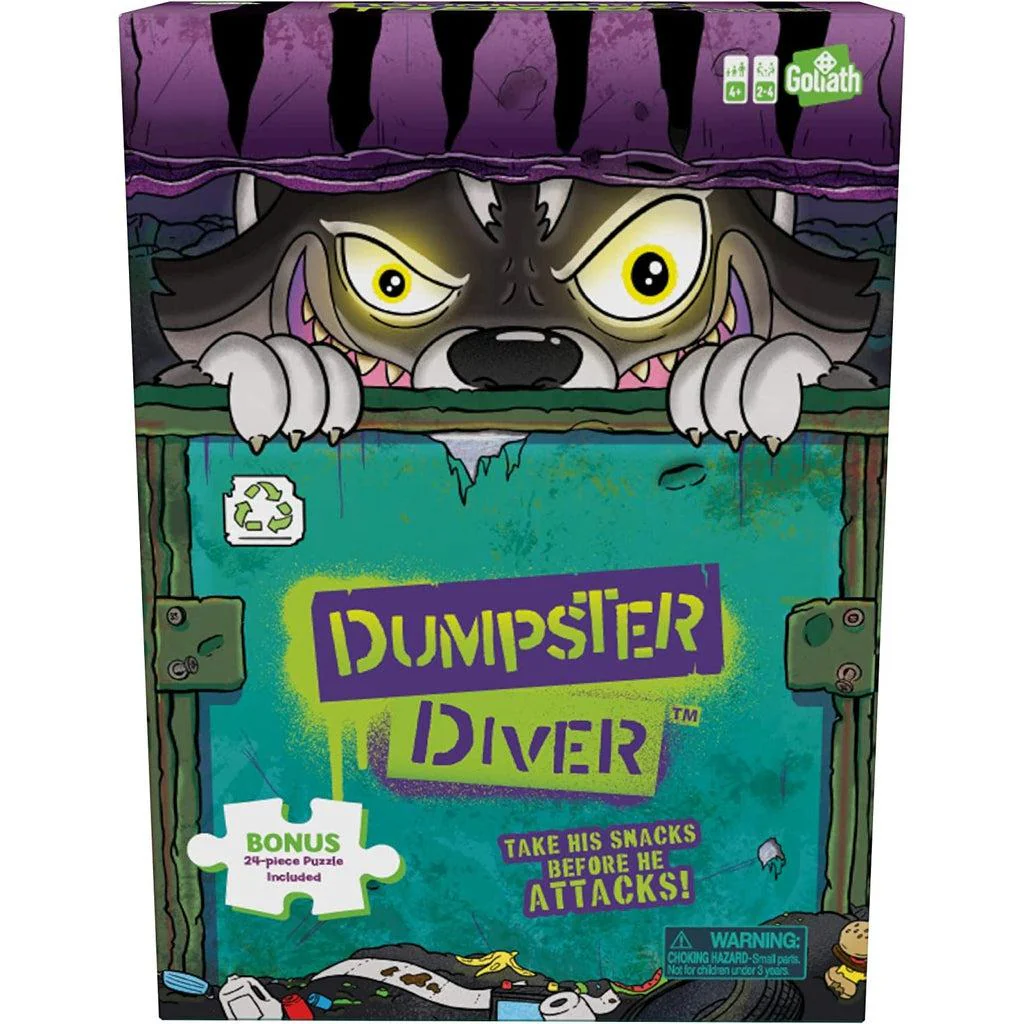 Dumpster Diver w/24 pc puzzle