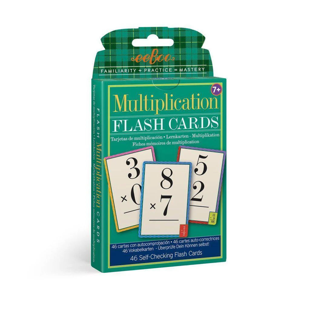 Flash Cards - Multiplication