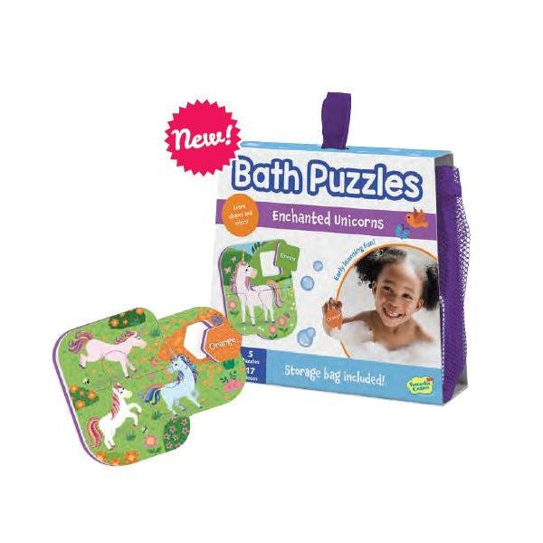 Enchanted Unicorns Bath Puzzle