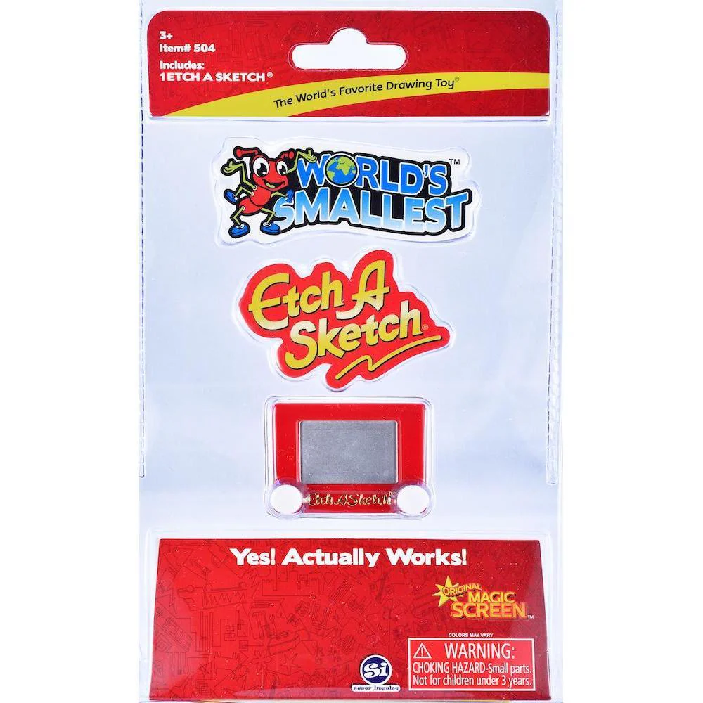Etch A Sketch - World's Smallest