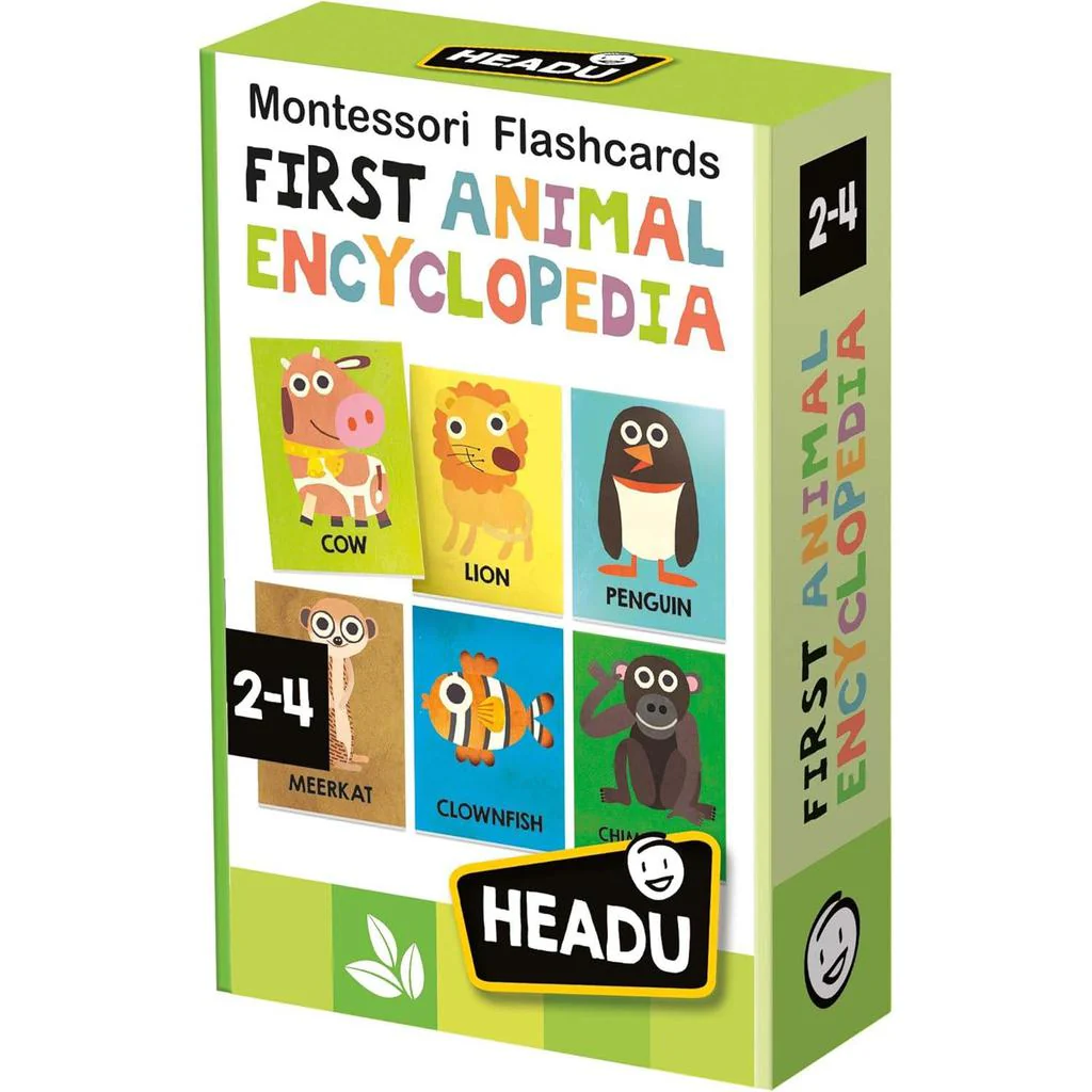 First Animal Encyclopedia Montessori Flash Cards