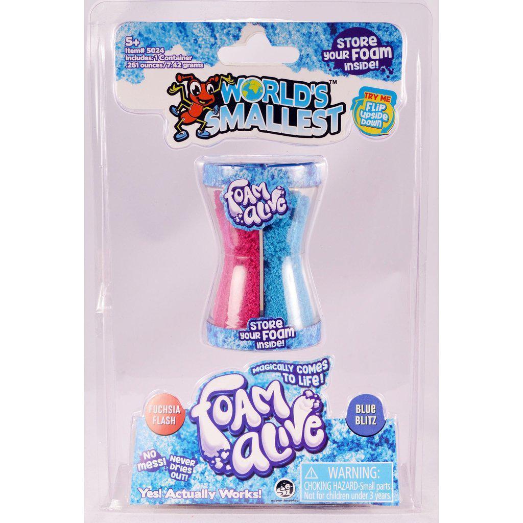 Foam Alive - World's Smallest