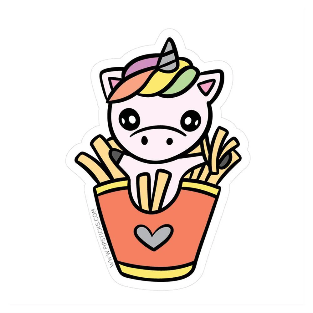 Fry Day Vinyl Sticker
