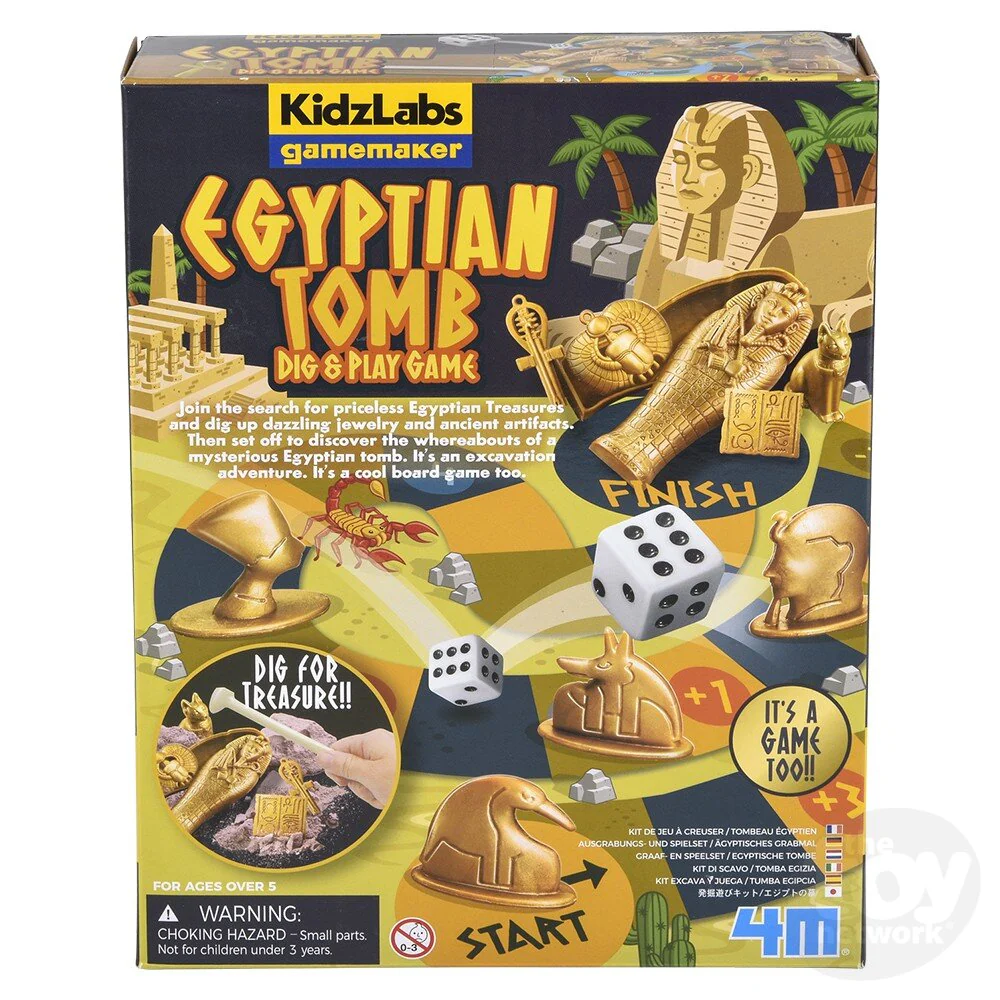 Gamemaker Egyptian Tomb Dig & Play Game