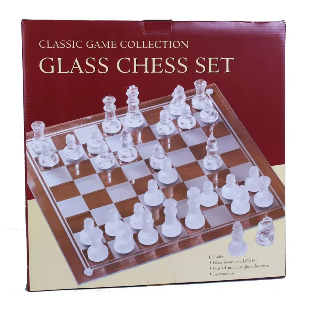Glass Chess Set