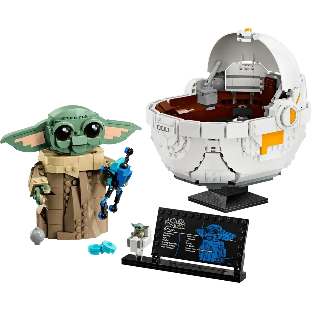 Grogu with Hover Pram