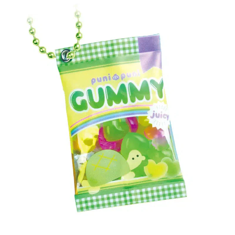 Gummy Turtle Puripuri Keycharm