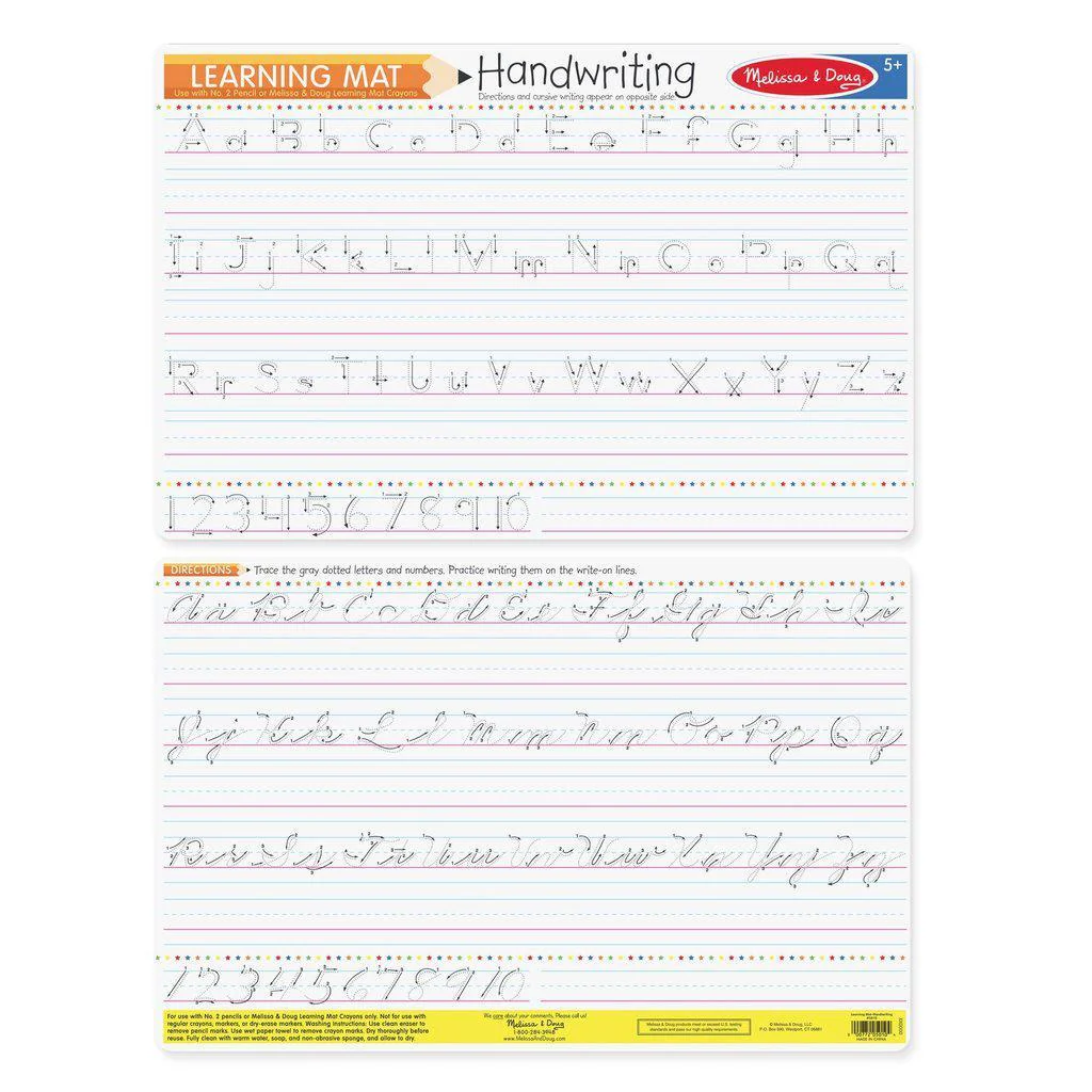 Handwriting Placemats