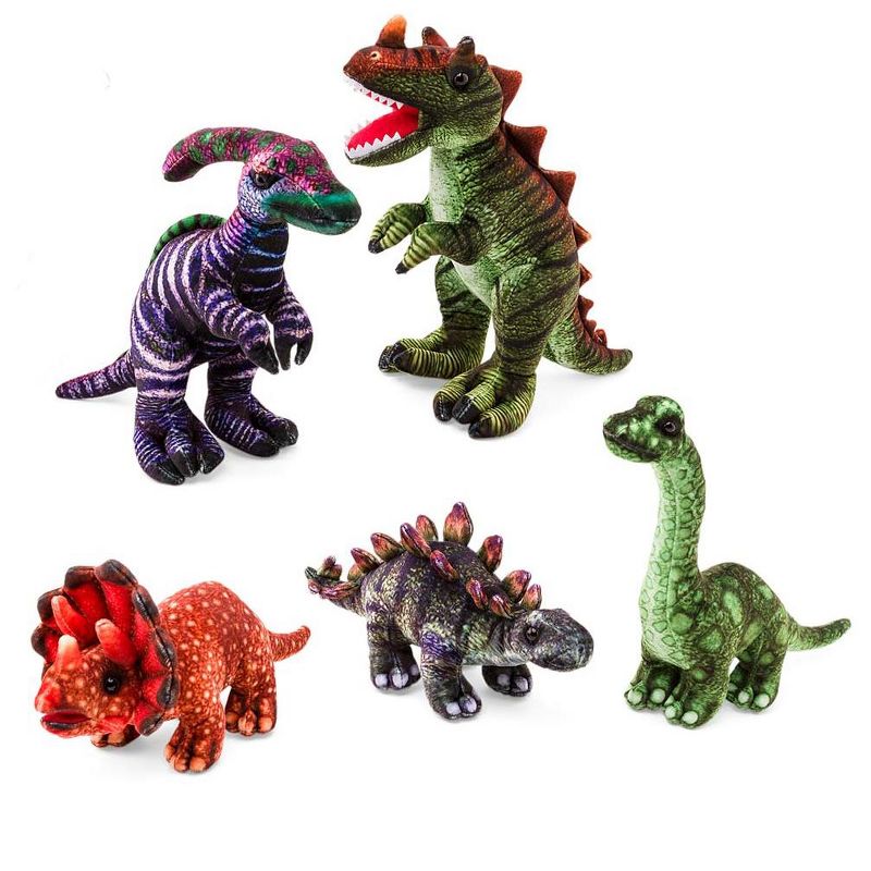 Colorful Plush Dino Collection