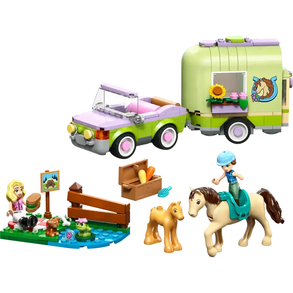 Horse & Baby Foal Trailer