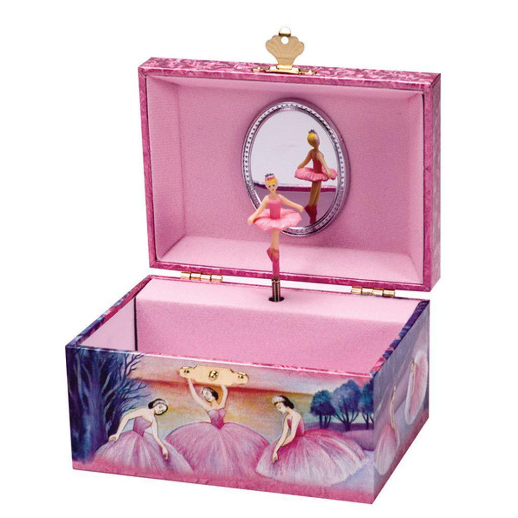 Iridescent Ballerina Jewelry Box