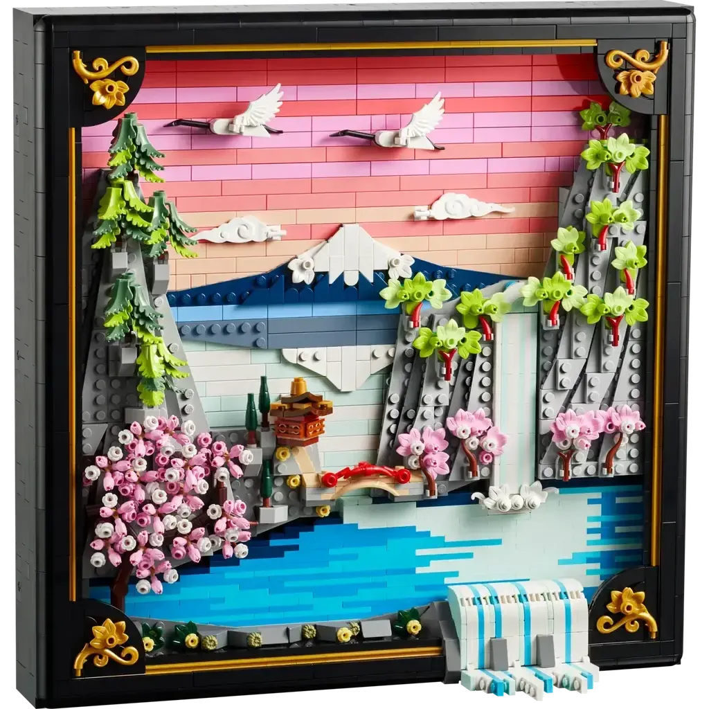 Japanese Cherry Blossom Landscape