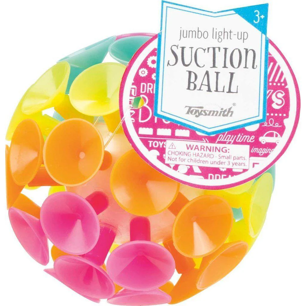Jumbo Light Up Suction Ball