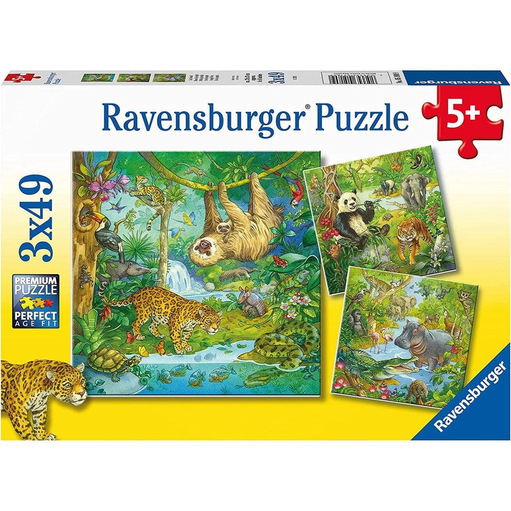 Jungle Fun 3 x 49pc