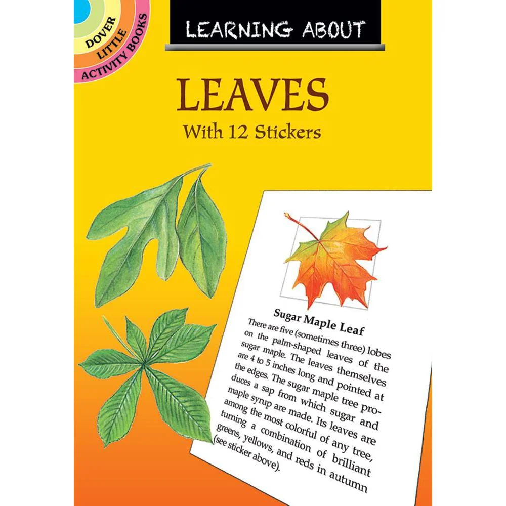 Learning About Leaves: With 12 Stickers