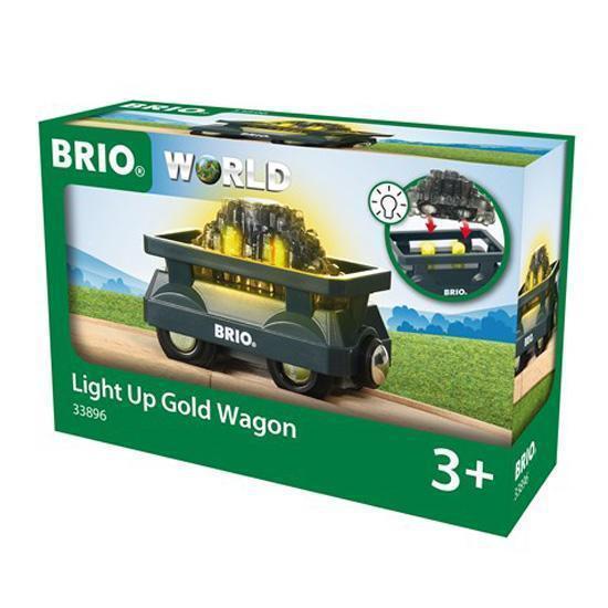 Light Up Gold Wagon