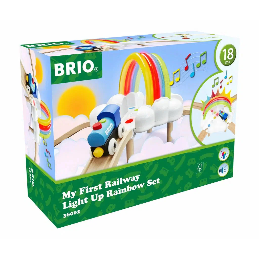 My First Railway Light Up Rainbow Set
