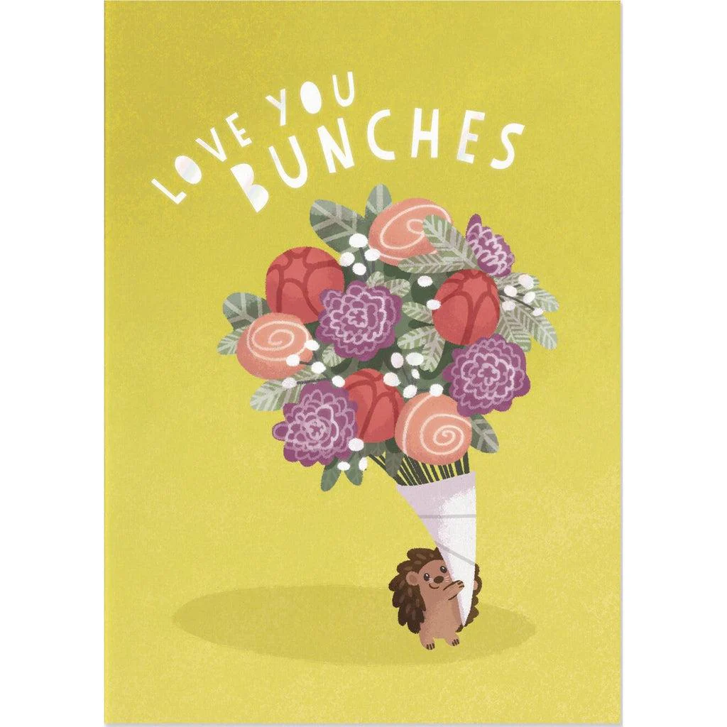 Love You Bunches - Greeting Card