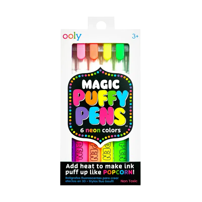 Magic Puffy Pens