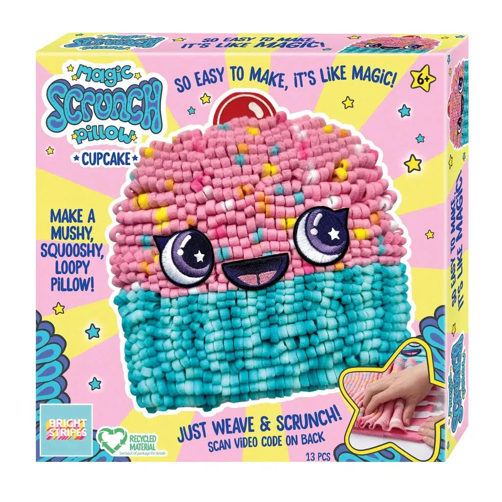 Magic Scrunch Pillow-Cupcake