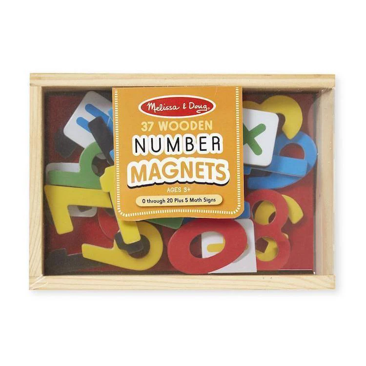 Magnetic Wooden Numbers