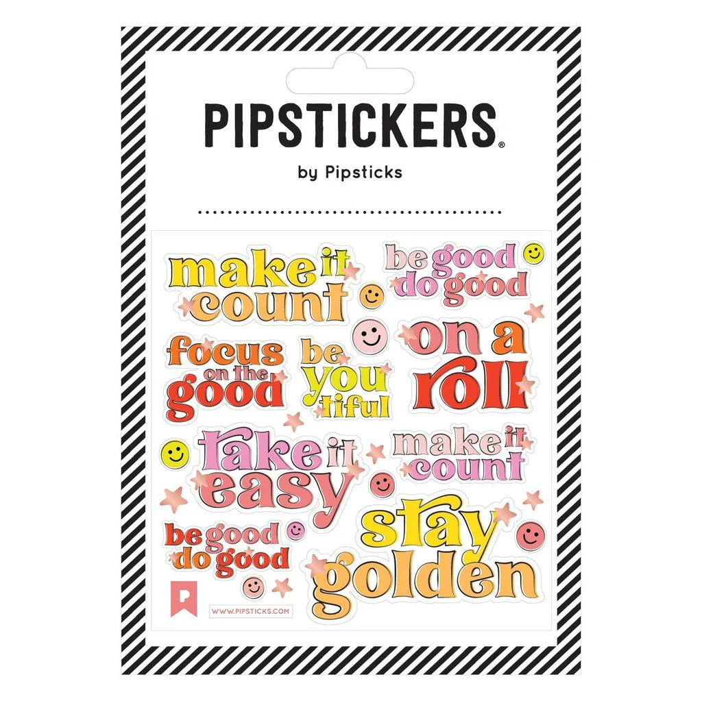 Make It Count Stickers